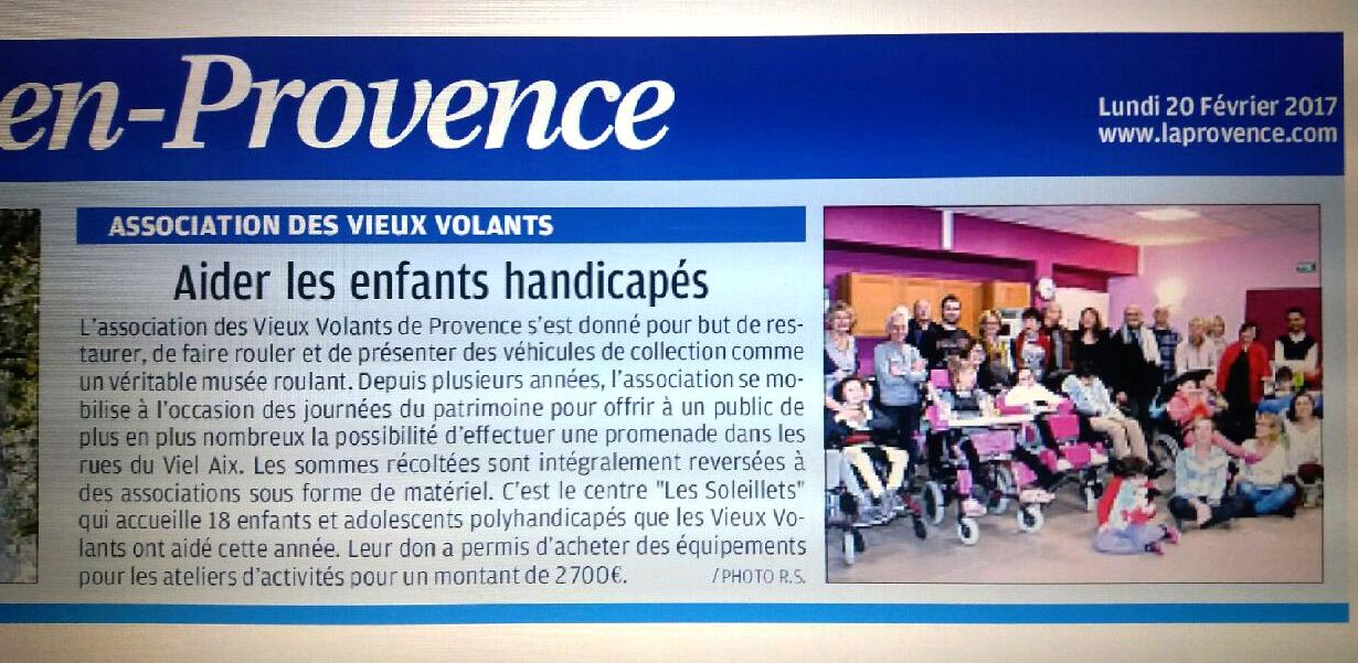 Article de La Provence
