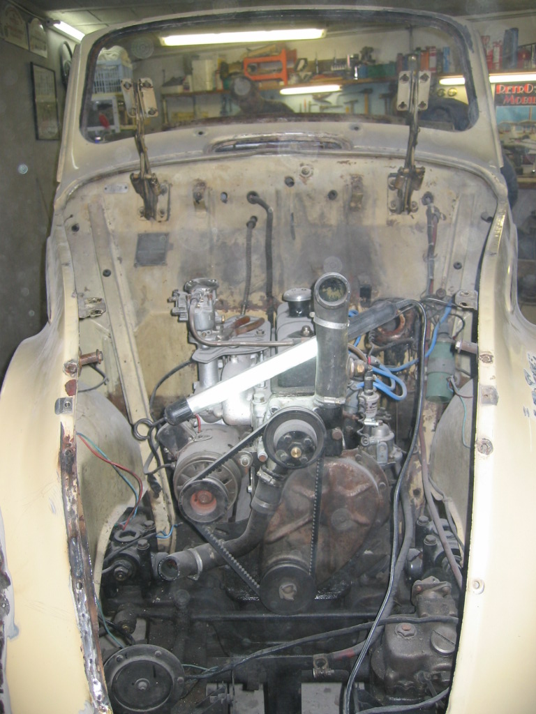 Restauration de la 202 cab. 1939 de Claude