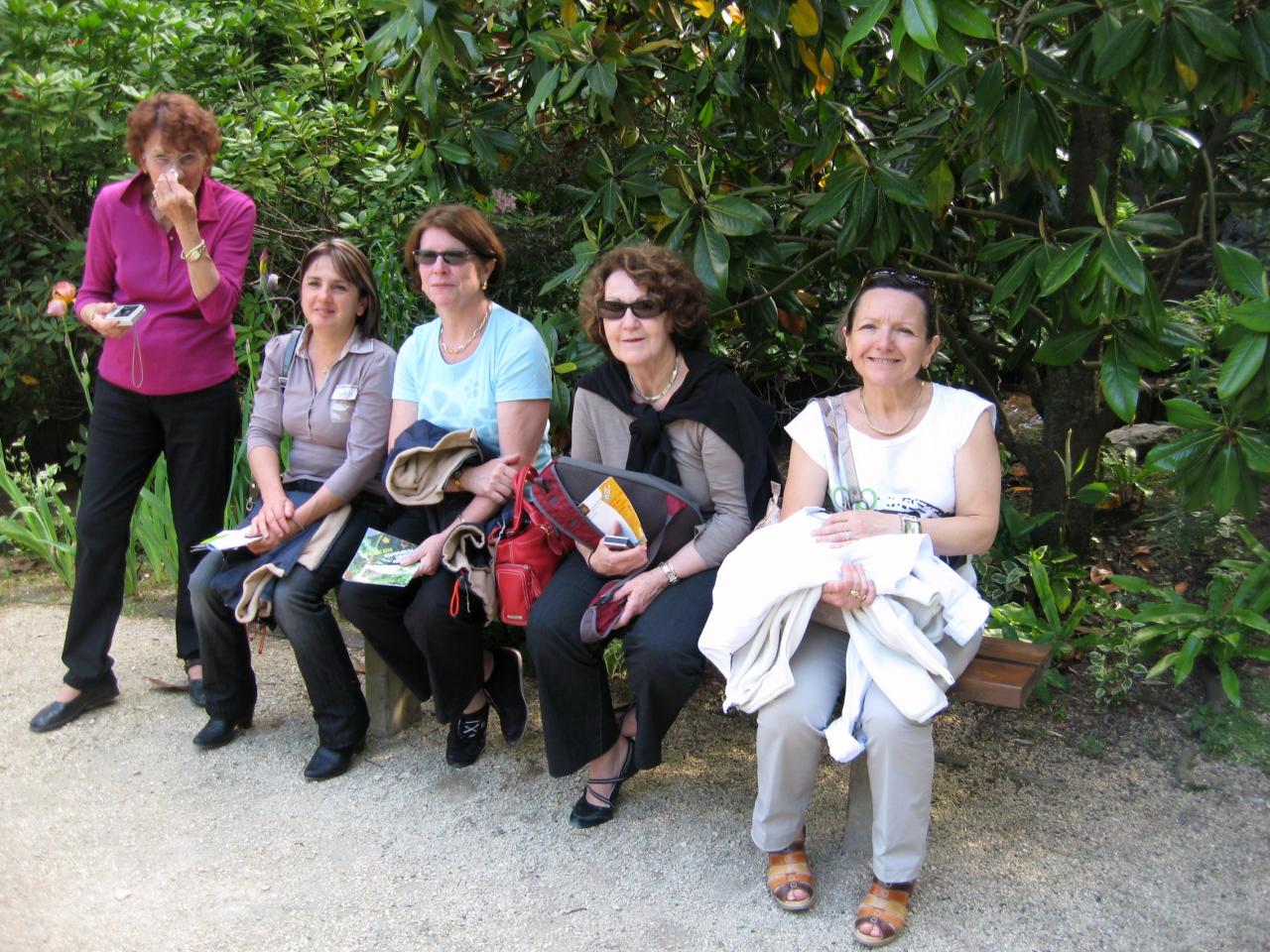Simone, Carmen, Christine, Mireille et Joëlle